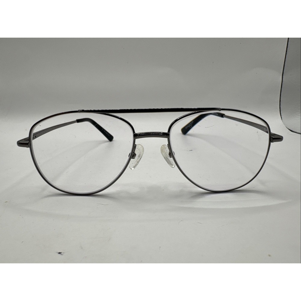 Zenni 419012 Aviator Gunmetal Optical Eyeglasses Frame Only